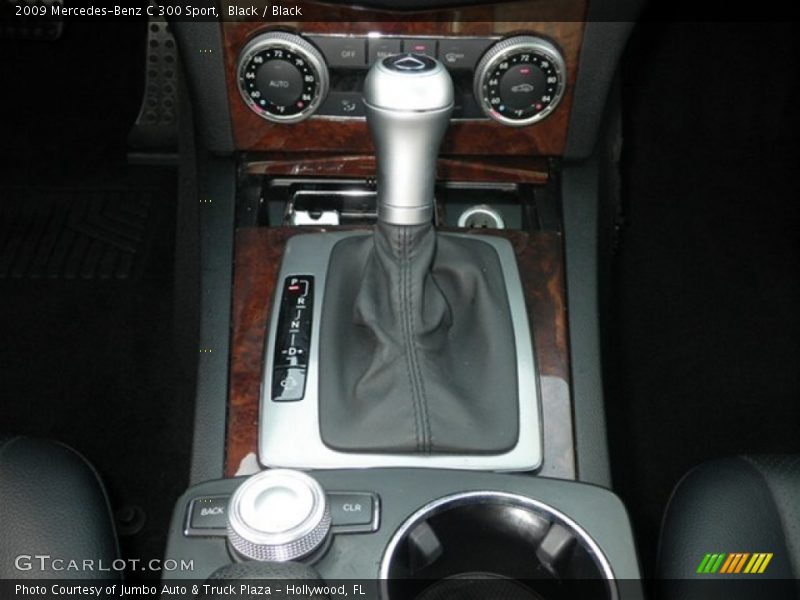 Black / Black 2009 Mercedes-Benz C 300 Sport