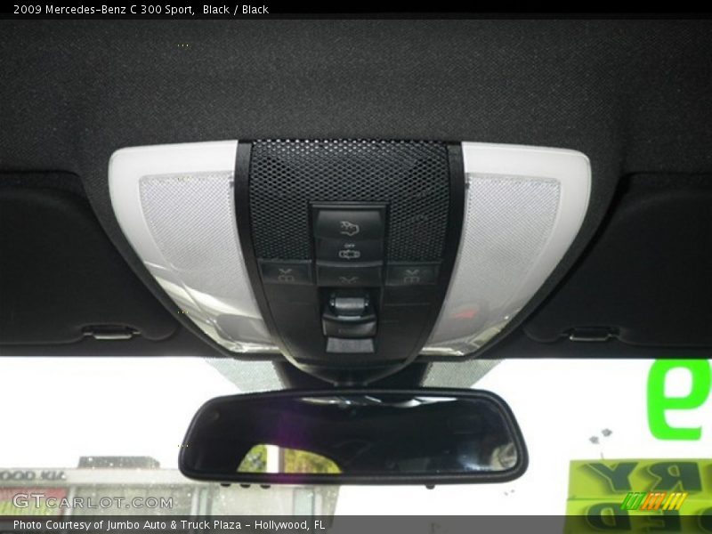 Black / Black 2009 Mercedes-Benz C 300 Sport