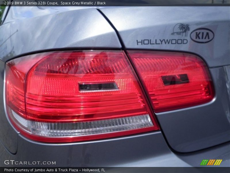 Space Grey Metallic / Black 2009 BMW 3 Series 328i Coupe