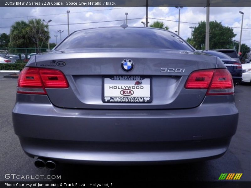 Space Grey Metallic / Black 2009 BMW 3 Series 328i Coupe