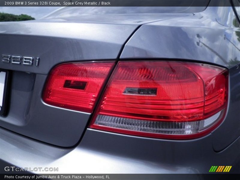 Space Grey Metallic / Black 2009 BMW 3 Series 328i Coupe