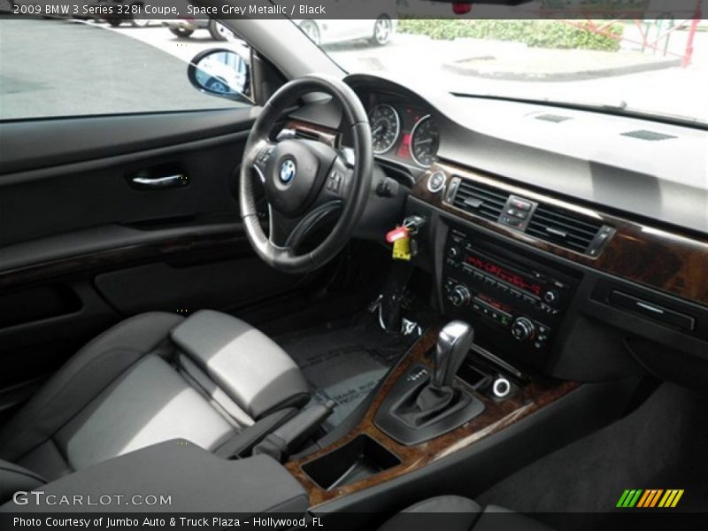 Space Grey Metallic / Black 2009 BMW 3 Series 328i Coupe