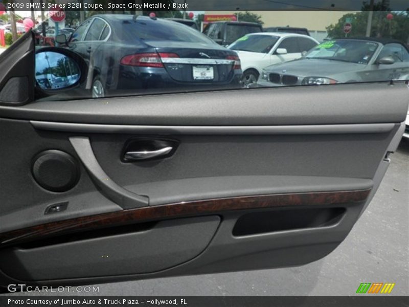 Space Grey Metallic / Black 2009 BMW 3 Series 328i Coupe