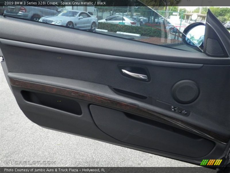 Space Grey Metallic / Black 2009 BMW 3 Series 328i Coupe