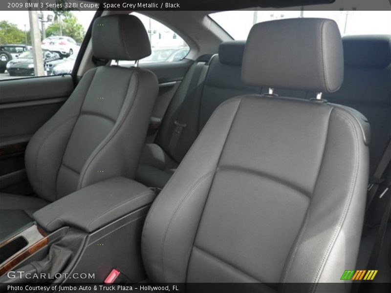 Space Grey Metallic / Black 2009 BMW 3 Series 328i Coupe