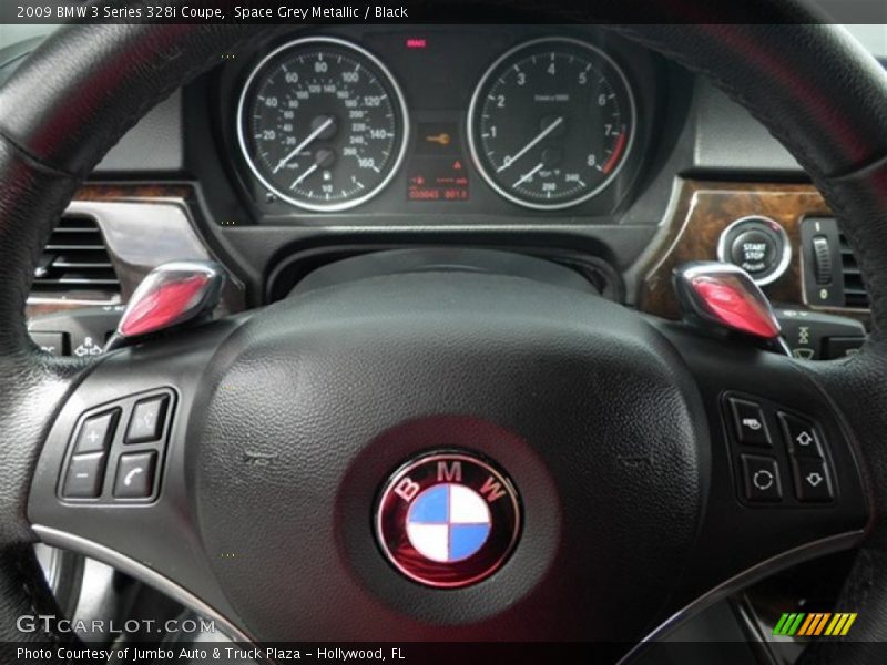 Space Grey Metallic / Black 2009 BMW 3 Series 328i Coupe