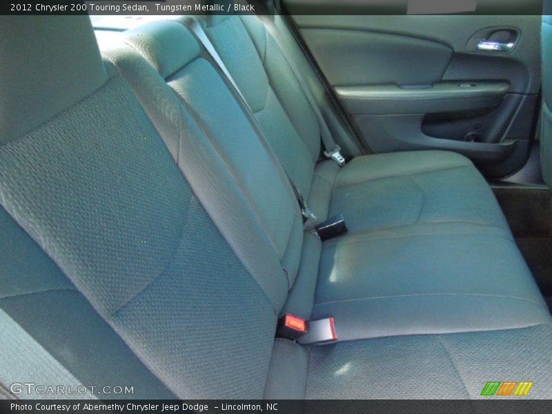 Tungsten Metallic / Black 2012 Chrysler 200 Touring Sedan