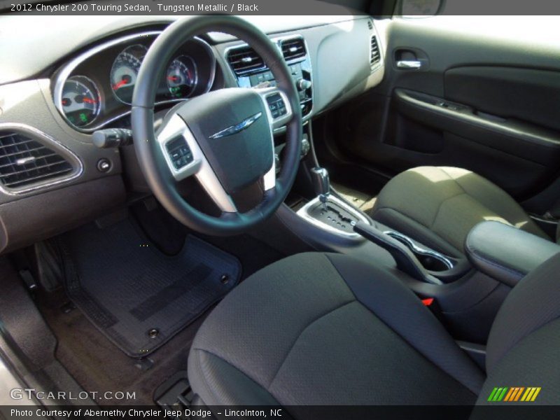 Black Interior - 2012 200 Touring Sedan 
