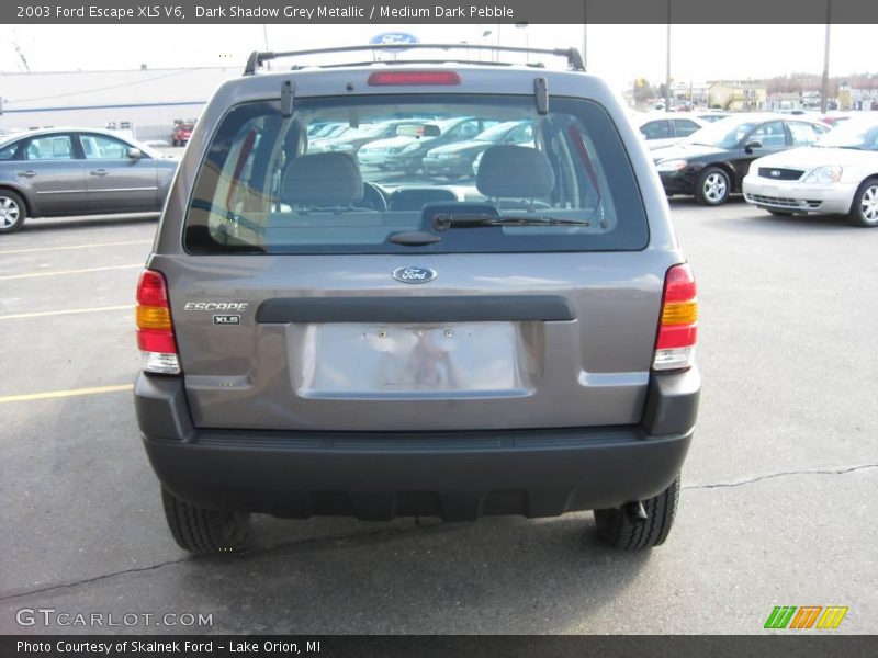 Dark Shadow Grey Metallic / Medium Dark Pebble 2003 Ford Escape XLS V6