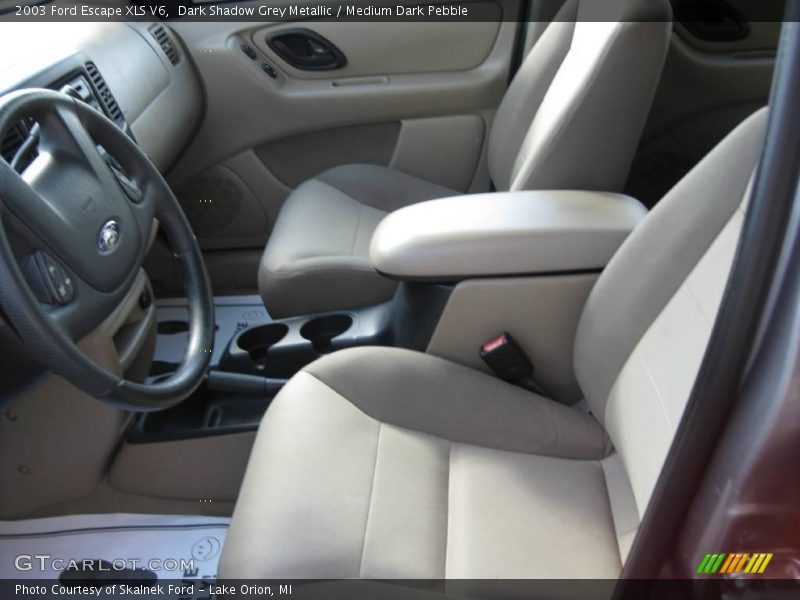 Dark Shadow Grey Metallic / Medium Dark Pebble 2003 Ford Escape XLS V6