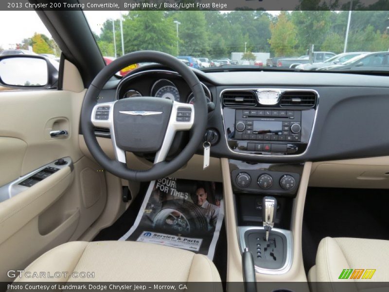 Dashboard of 2013 200 Touring Convertible