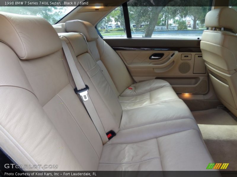Black II / Sand 1998 BMW 7 Series 740iL Sedan