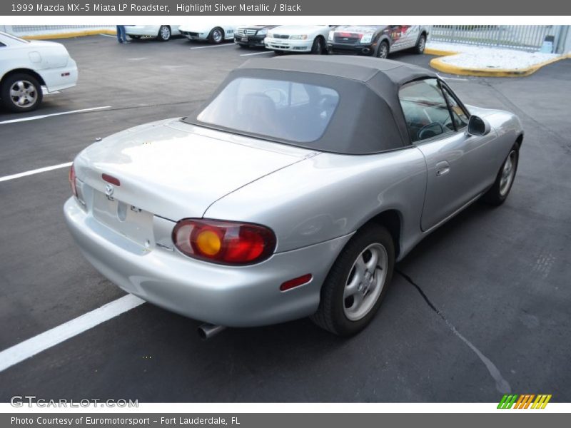 Highlight Silver Metallic / Black 1999 Mazda MX-5 Miata LP Roadster
