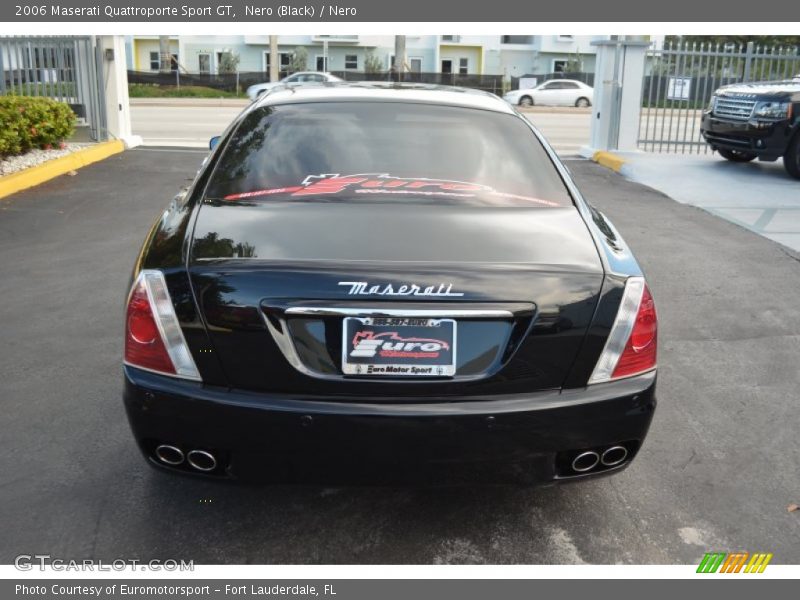 Nero (Black) / Nero 2006 Maserati Quattroporte Sport GT