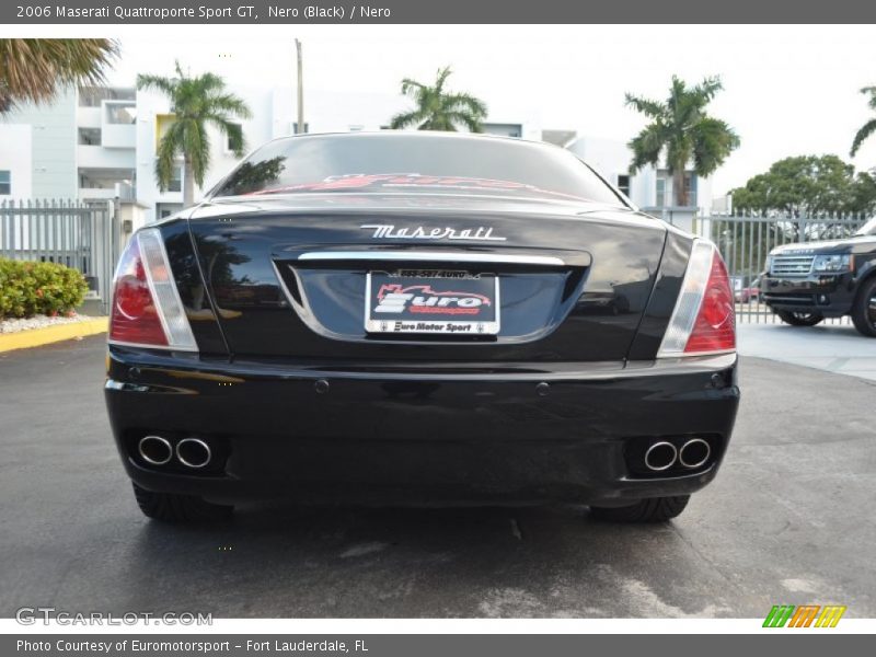 Nero (Black) / Nero 2006 Maserati Quattroporte Sport GT