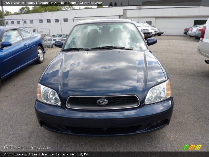 Mystic Blue Pearl / Gray Moquette 2004 Subaru Legacy L Sedan