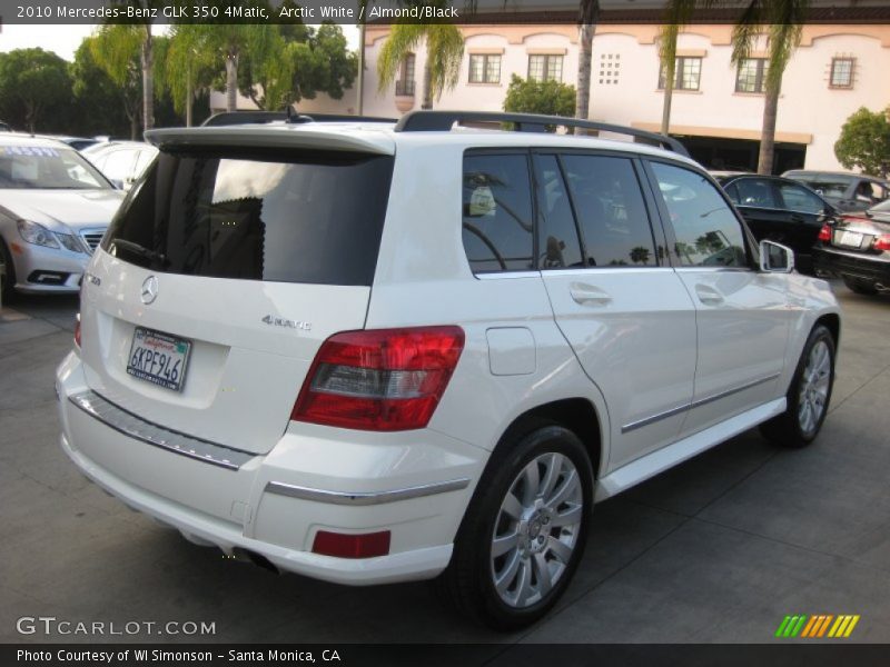 Arctic White / Almond/Black 2010 Mercedes-Benz GLK 350 4Matic