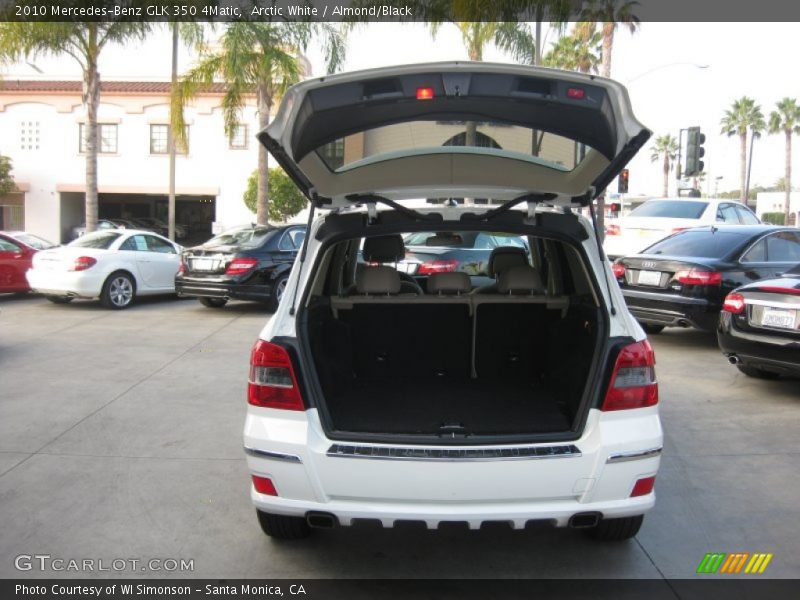 Arctic White / Almond/Black 2010 Mercedes-Benz GLK 350 4Matic