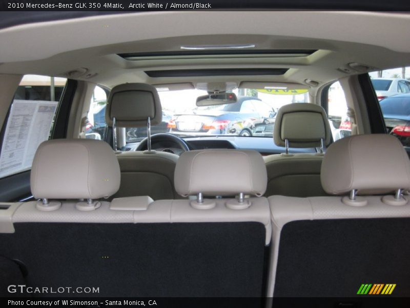 Arctic White / Almond/Black 2010 Mercedes-Benz GLK 350 4Matic