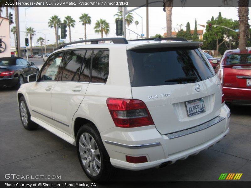 Arctic White / Almond/Black 2010 Mercedes-Benz GLK 350 4Matic