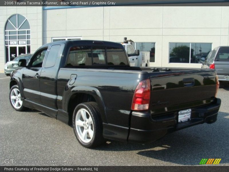 Black Sand Pearl / Graphite Gray 2006 Toyota Tacoma X-Runner