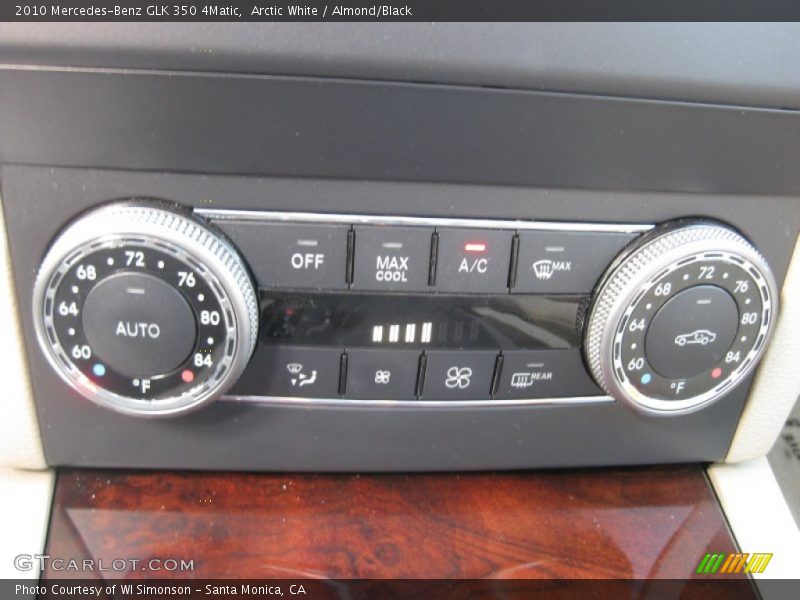Arctic White / Almond/Black 2010 Mercedes-Benz GLK 350 4Matic