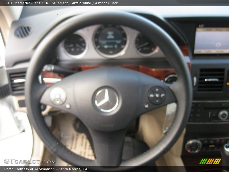 Arctic White / Almond/Black 2010 Mercedes-Benz GLK 350 4Matic