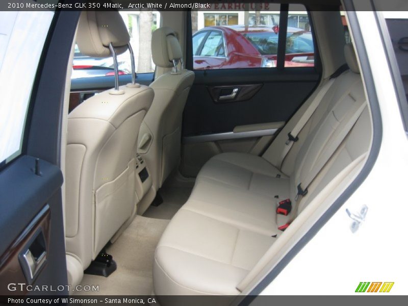 Arctic White / Almond/Black 2010 Mercedes-Benz GLK 350 4Matic