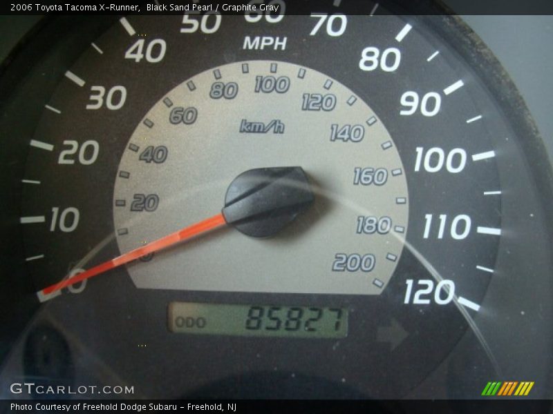 Black Sand Pearl / Graphite Gray 2006 Toyota Tacoma X-Runner