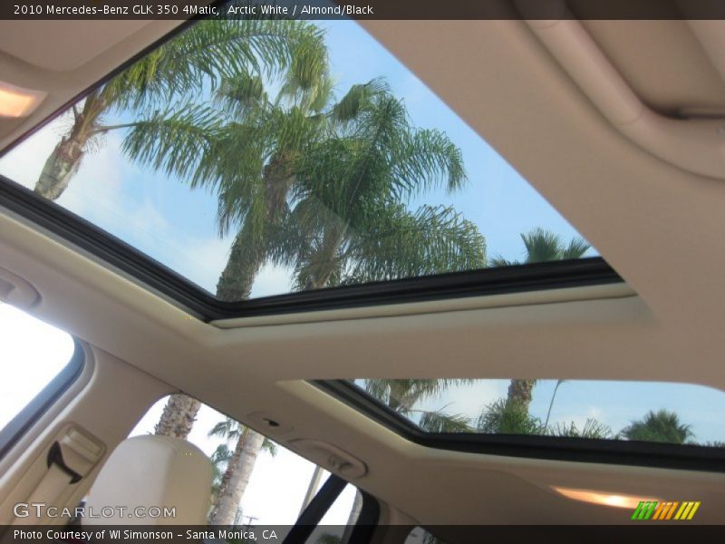 Arctic White / Almond/Black 2010 Mercedes-Benz GLK 350 4Matic