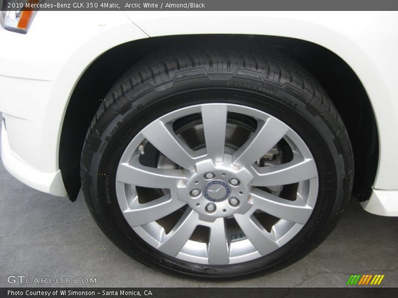 Arctic White / Almond/Black 2010 Mercedes-Benz GLK 350 4Matic