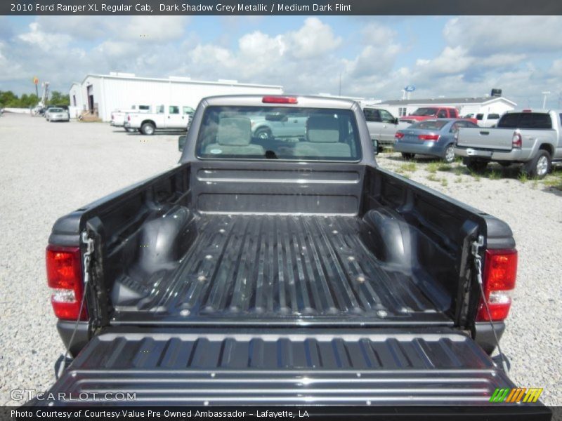 Dark Shadow Grey Metallic / Medium Dark Flint 2010 Ford Ranger XL Regular Cab