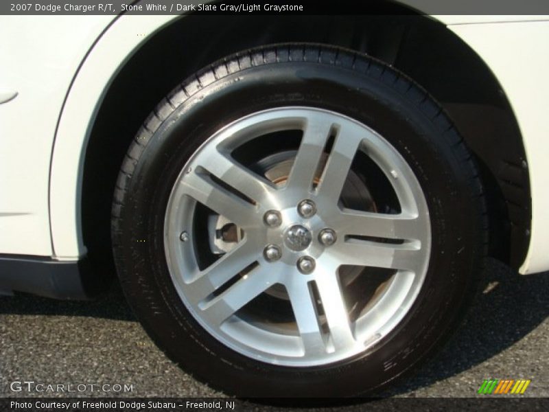 Stone White / Dark Slate Gray/Light Graystone 2007 Dodge Charger R/T