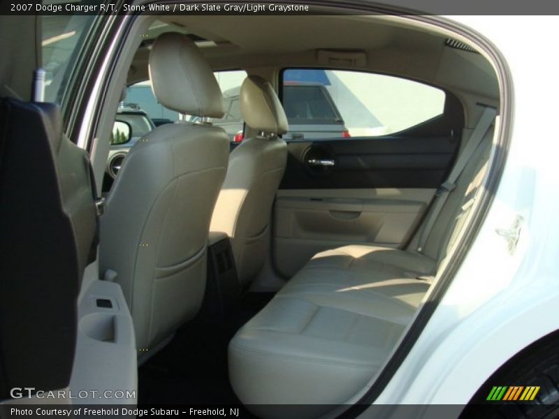 Stone White / Dark Slate Gray/Light Graystone 2007 Dodge Charger R/T