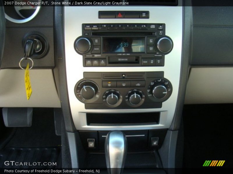 Stone White / Dark Slate Gray/Light Graystone 2007 Dodge Charger R/T