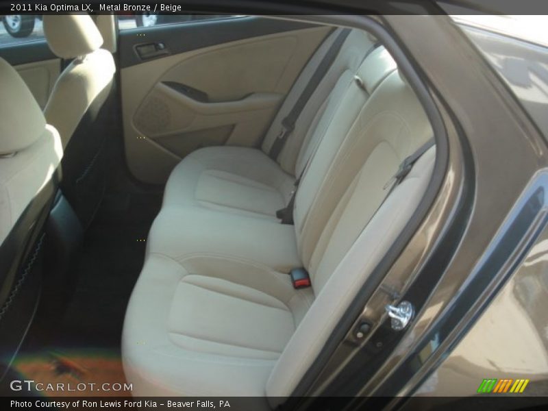 Metal Bronze / Beige 2011 Kia Optima LX