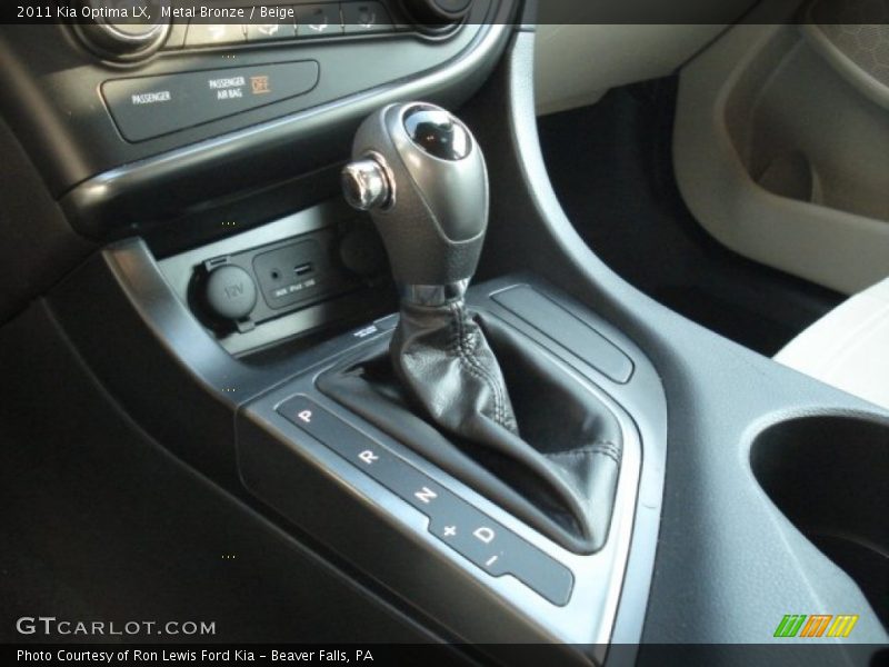 Metal Bronze / Beige 2011 Kia Optima LX