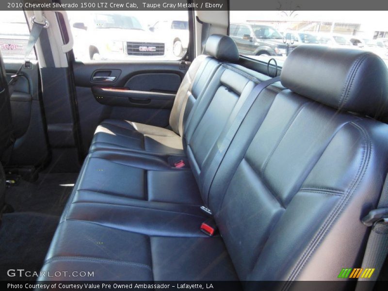 Taupe Gray Metallic / Ebony 2010 Chevrolet Silverado 1500 LTZ Crew Cab
