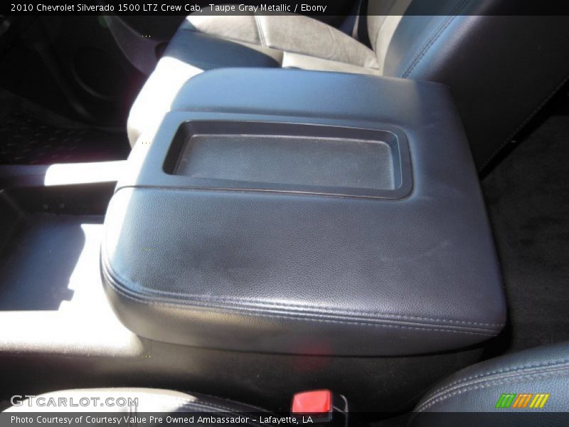 Taupe Gray Metallic / Ebony 2010 Chevrolet Silverado 1500 LTZ Crew Cab