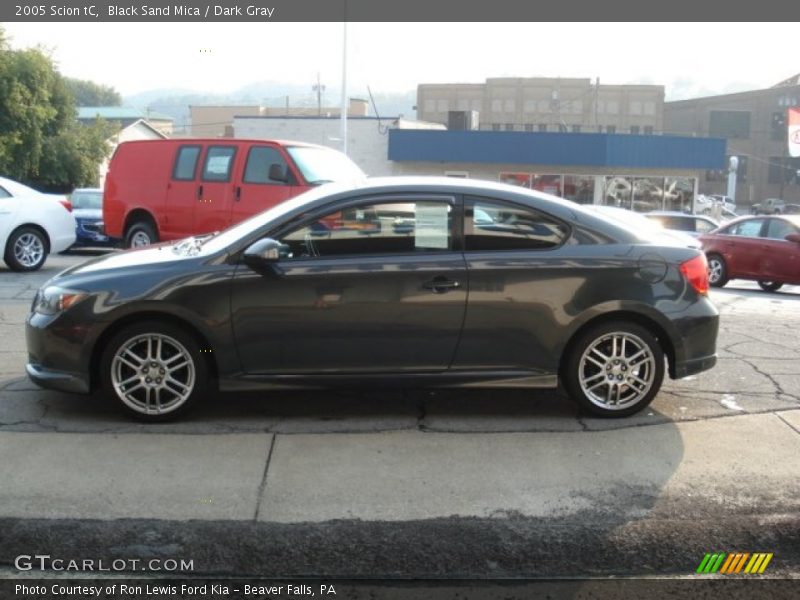 Black Sand Mica / Dark Gray 2005 Scion tC