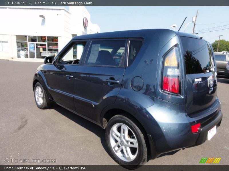 Denim Blue / Black Soul Logo Cloth 2011 Kia Soul +