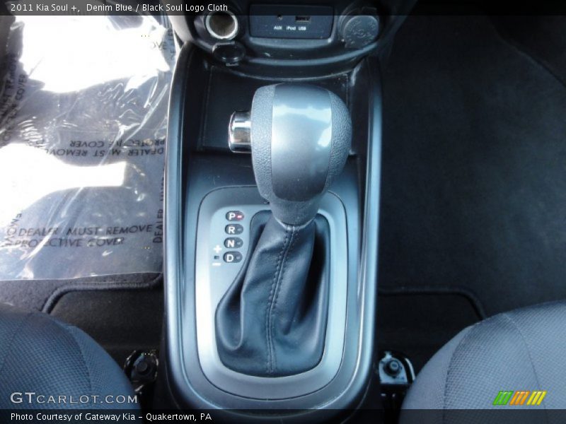 Denim Blue / Black Soul Logo Cloth 2011 Kia Soul +