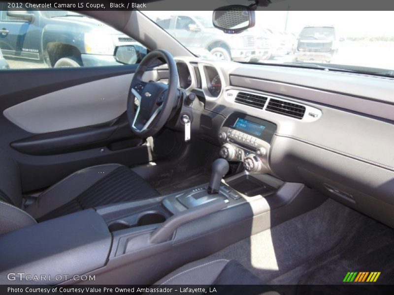 Black / Black 2012 Chevrolet Camaro LS Coupe