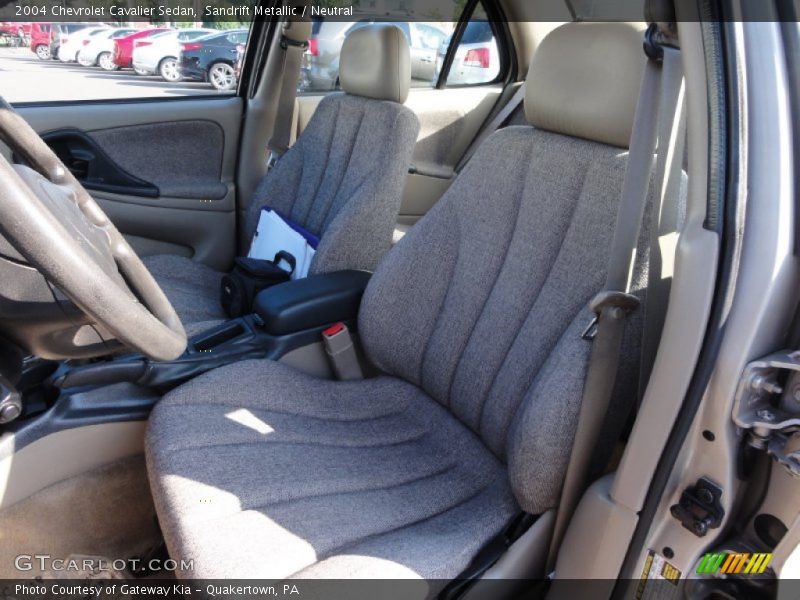 Sandrift Metallic / Neutral 2004 Chevrolet Cavalier Sedan