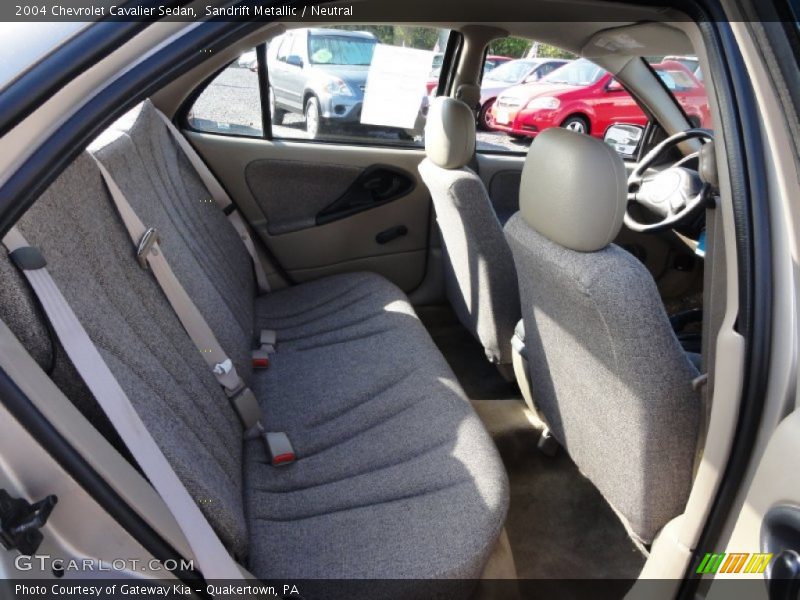 Sandrift Metallic / Neutral 2004 Chevrolet Cavalier Sedan