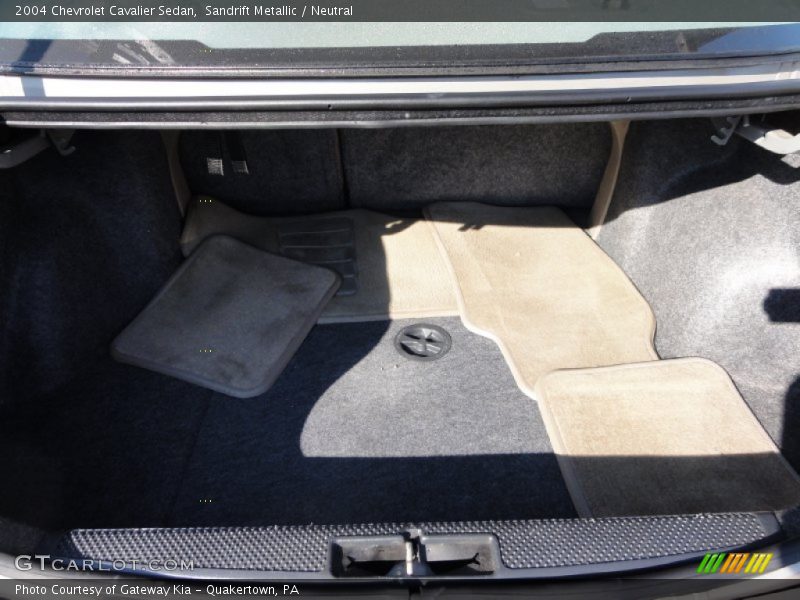 Sandrift Metallic / Neutral 2004 Chevrolet Cavalier Sedan