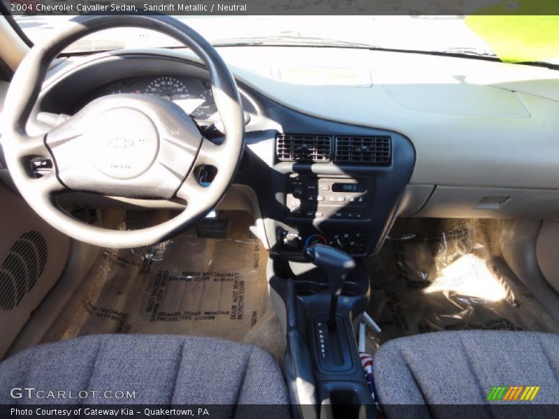 Sandrift Metallic / Neutral 2004 Chevrolet Cavalier Sedan