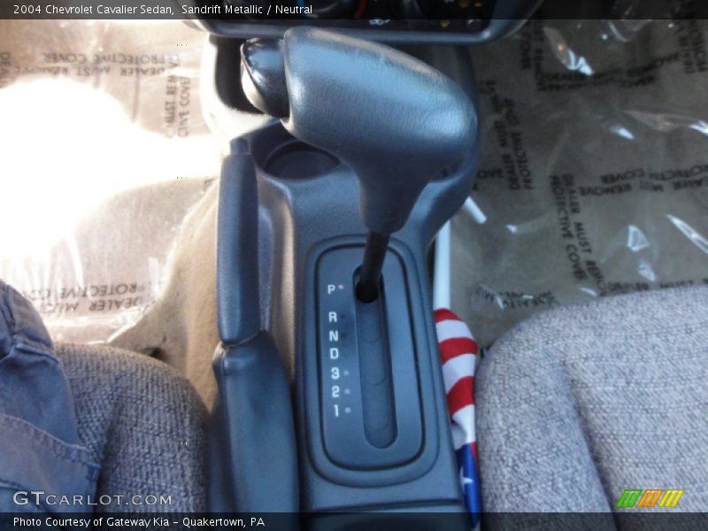 Sandrift Metallic / Neutral 2004 Chevrolet Cavalier Sedan