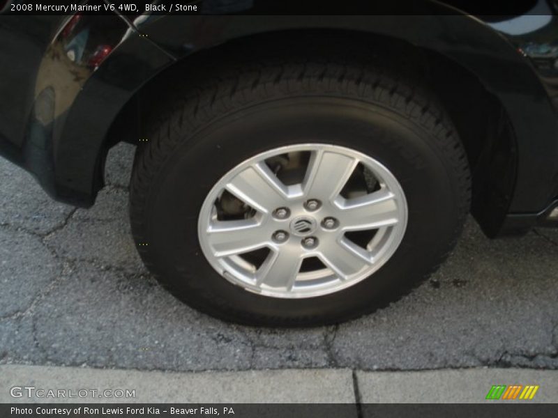 Black / Stone 2008 Mercury Mariner V6 4WD