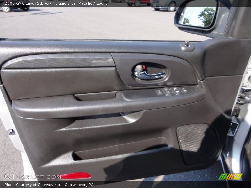 Liquid Silver Metallic / Ebony 2008 GMC Envoy SLE 4x4